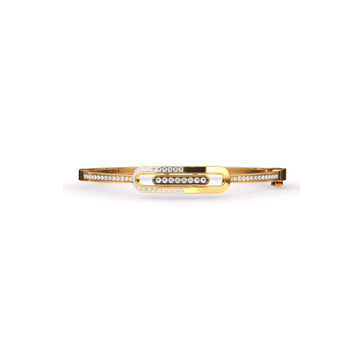 Stylish Diamond Bangle Bracelet
